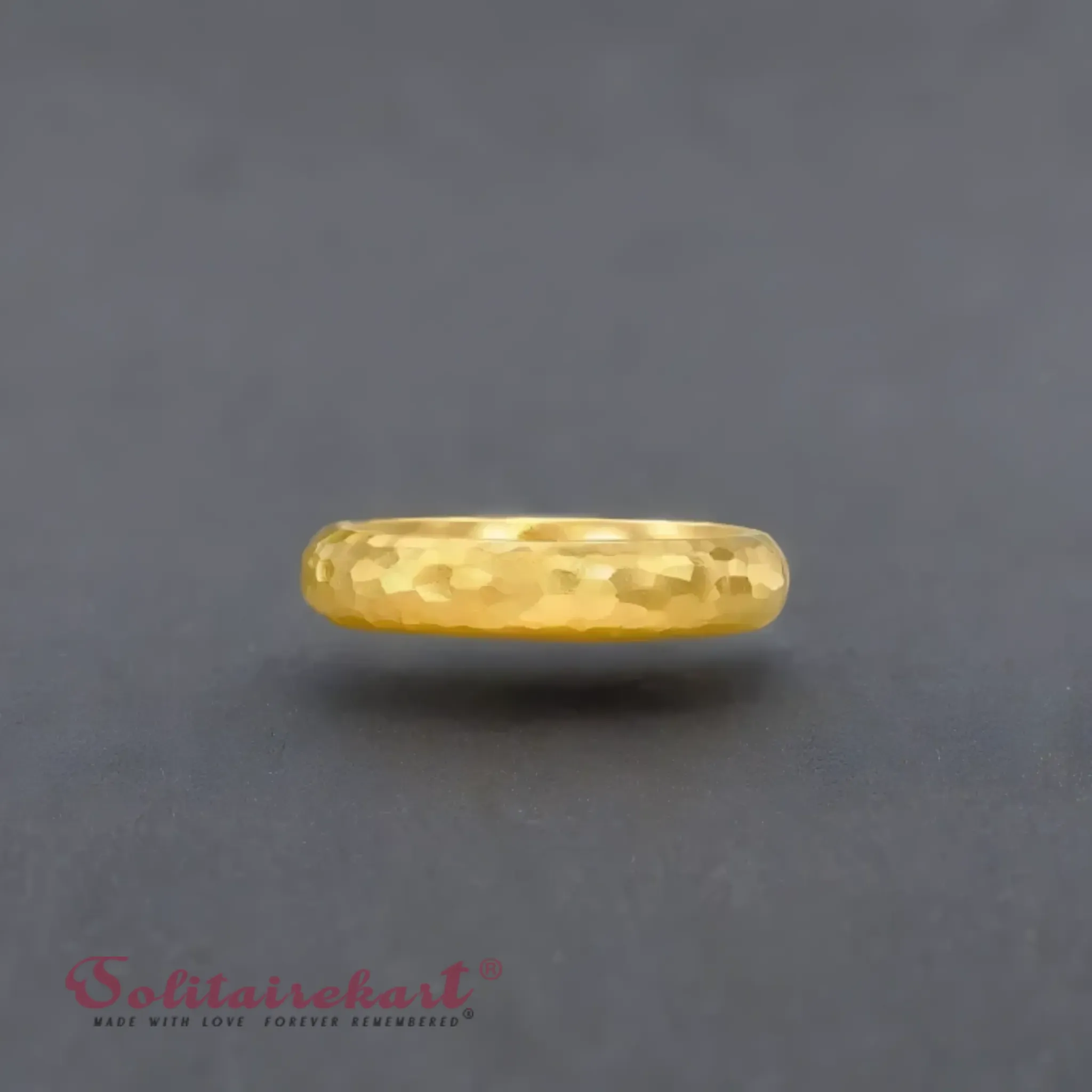 14K 11.42Grams Gold Couple Rings – Elegant Band Design